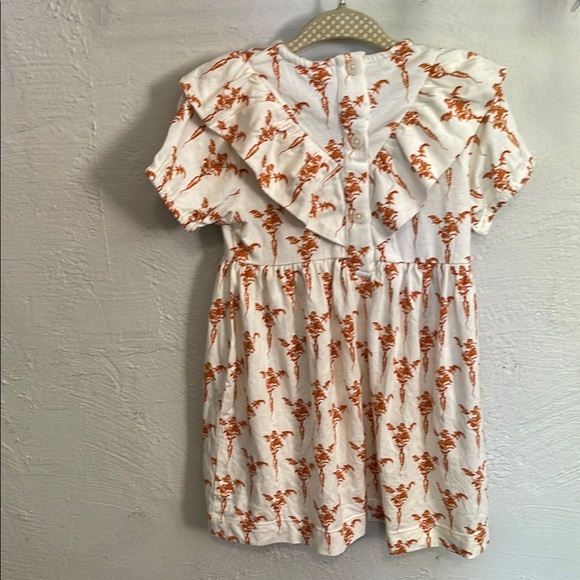 Kate Quinn Floral Ruffle Dress Carrots Print - Picture 5 of 6